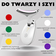 Liftingujący masażer LED do twarzy i szyi