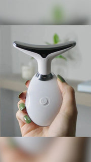 Liftingujący masażer LED do twarzy i szyi